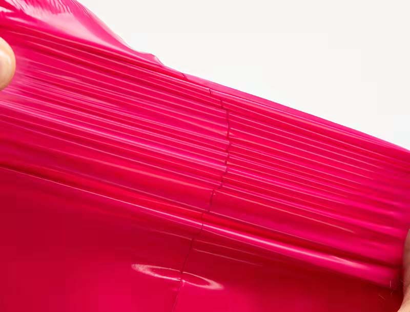 肥东玫红色快递袋-05